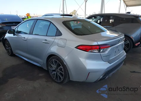 2020 Toyota Corolla Se z USA, uszkodzony, nr VIN 5YFP4RCE2LP048270